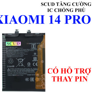 Pin SCUD/Webphukien cho Xiaomi 14 Pro BP4R dung lượng 4880 mAh